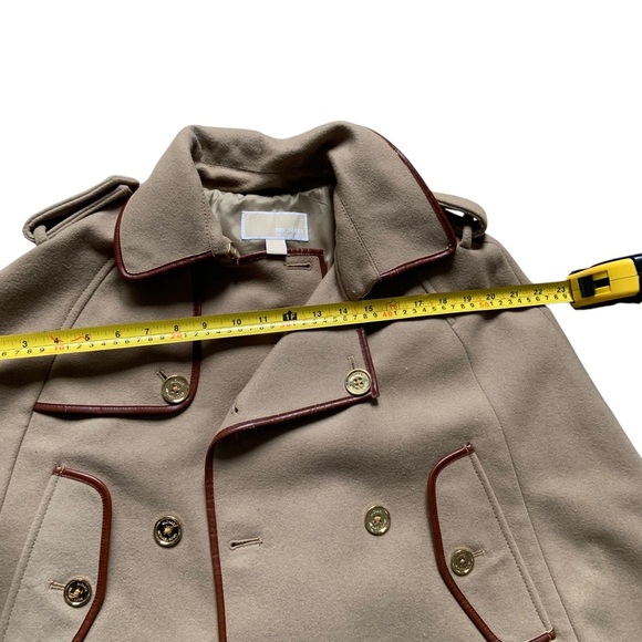 Michael Kors Wool Cape Coat - Small - Picture 9 of 12